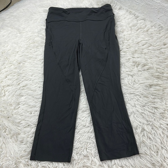 Lululemon Free to Speed High-Rise Crop 21" Graphite Grey - Picture 1 of 6